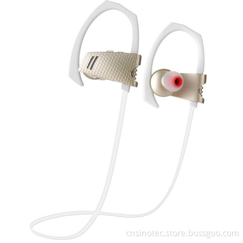 New design noise cancelling earphone, sports stereo wireless bluetooth headset for outdoor